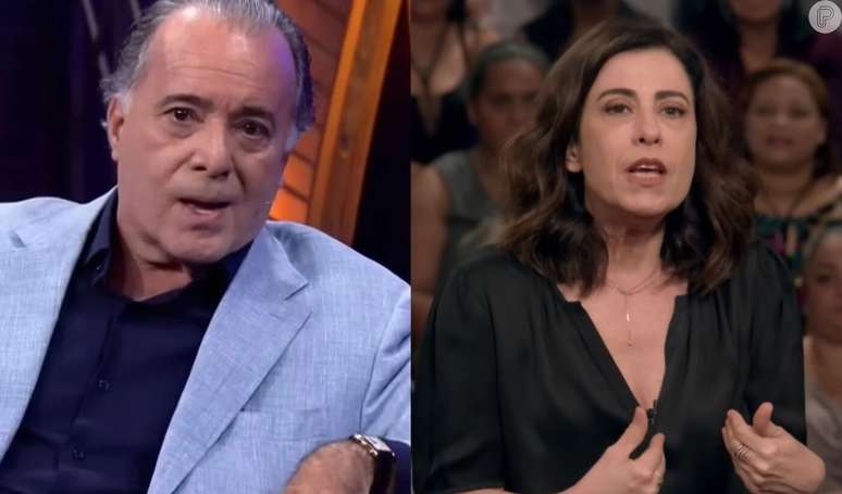 Fernanda Torres contou que tem vergonha de Tony Ramos.