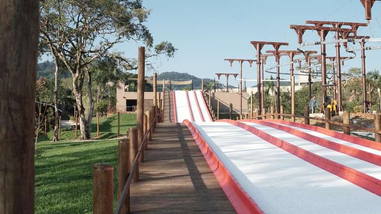 Spitz Pomer,: Pista de tubbing do novo parque de Pomerode