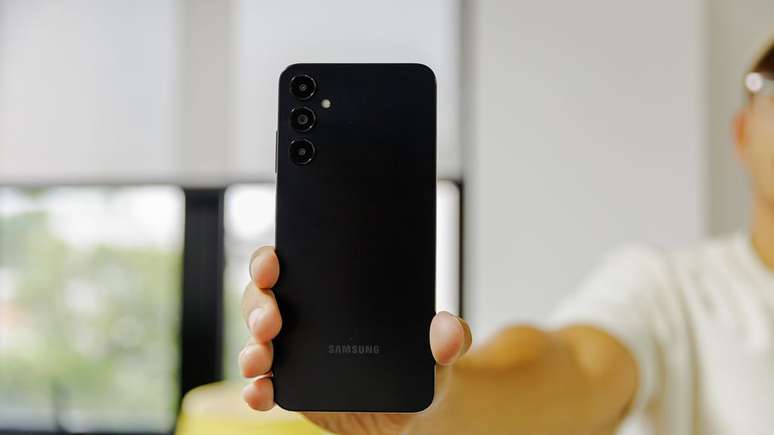 The Galaxy A05s is a good budget alternative to the Moto G24 (Image: Brenno Barreira/Canaltech) The Galaxy A05s is a good budget alternative to the Moto G24 (Image: Brenno Barreira/Canaltech)