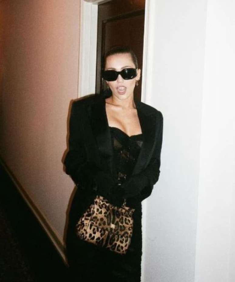 Bolsa com estampa animal print –