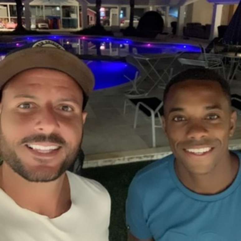 Fabio Galan e Robinho