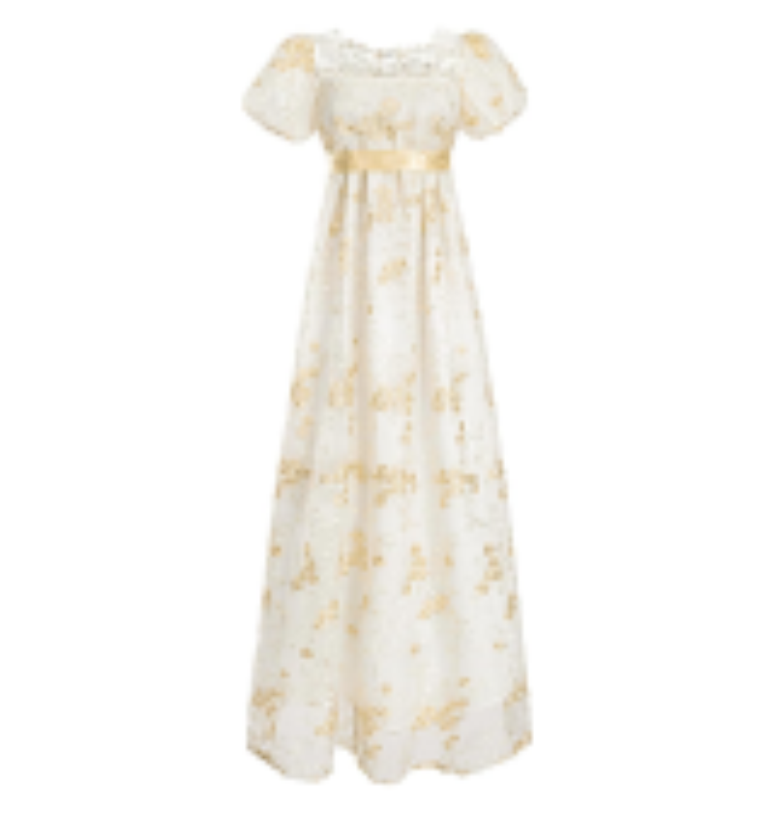 Vestidos Regency para mulheres, FCCAM