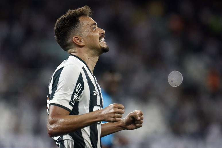 Eduardo na partida Botafogo x Vitoria pela Copa Brasil 
