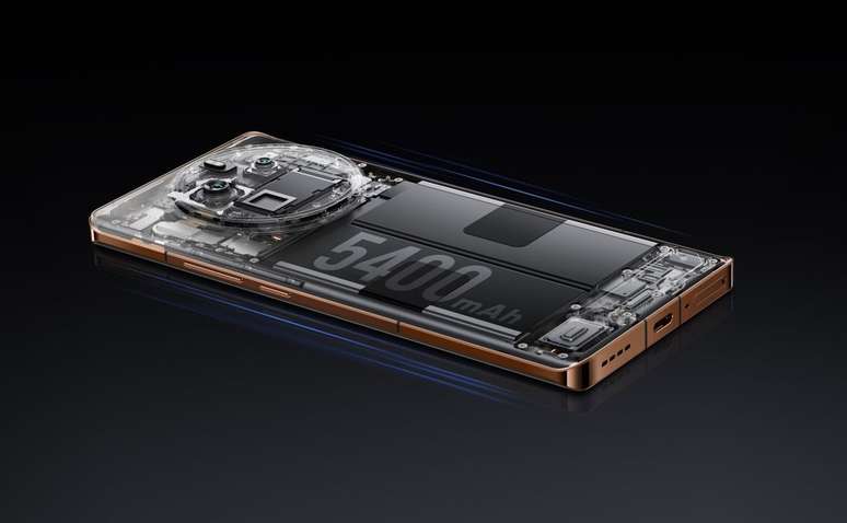 The new Realme GT 7 Pro may feature a new silicon battery for greater capacity in the same area;  the top of the range is expected to debut in the second half of this year with cutting-edge hardware (Image: Playback/Realme)
