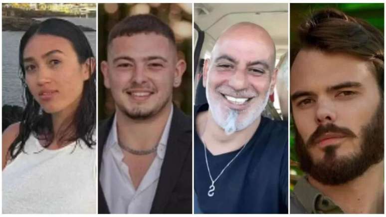 Noa Argamani, Amog Meir Jan, Shlomi Ziv e Andrey Koslov foram resgatados com vida