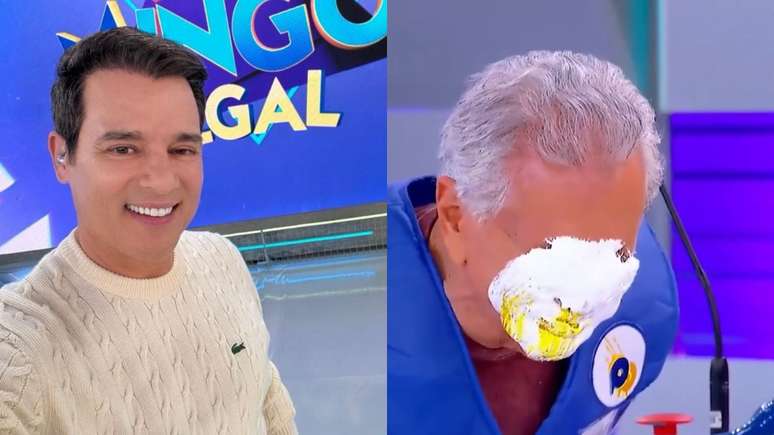 Celso Portiolli reveals what the Passa or Repassa cake is made of on Domingo Legal Celso Portiolli reveals what the Passa or Repassa cake is made of on Domingo Legal