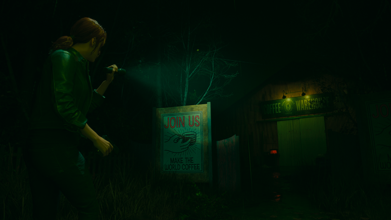 Jesse Faden chega em Alan Wake 2 através de Night Springs (Imagem: Remedy Entertainment)