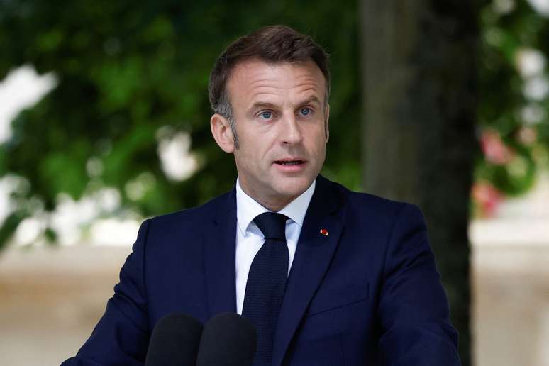 Presidente francês, Emanuel Macron