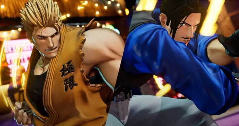 Protagonistas de Art of Fighting, Ryo e Robert estão presentes em jogos como The King of Fighters 15