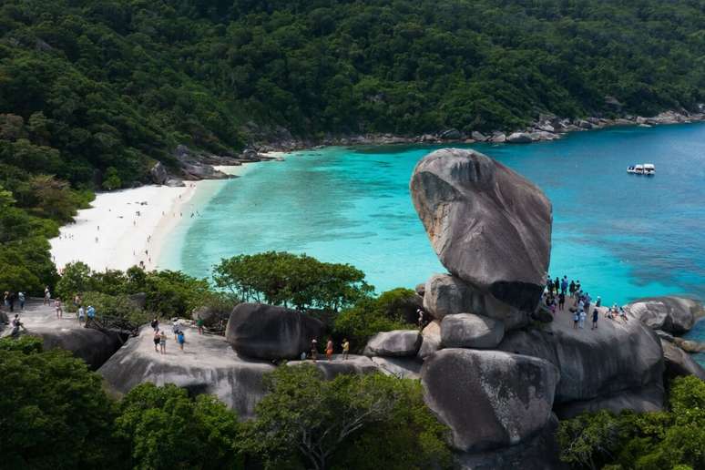 Similan é um arquipélago conhecido como o paraíso dos mergulhadores 