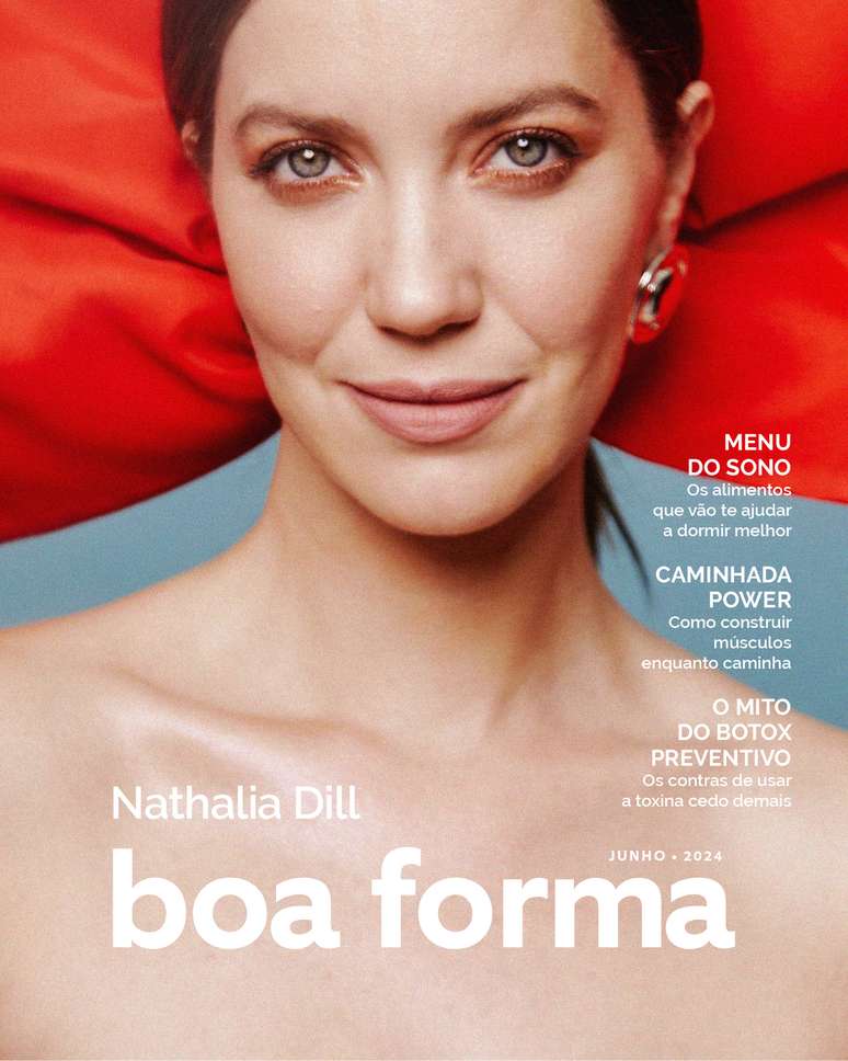 Nathalia Dill é capa da edição digital de junho/2024 de Boa Forma
