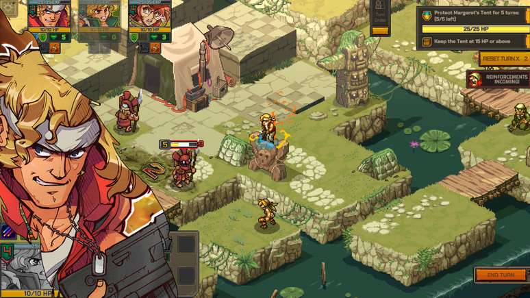 Metal Slug Tactics será lançado em versões para PC, PlayStation 4, PlayStation 5, Switch, Xbox One e Xbox Series X|S