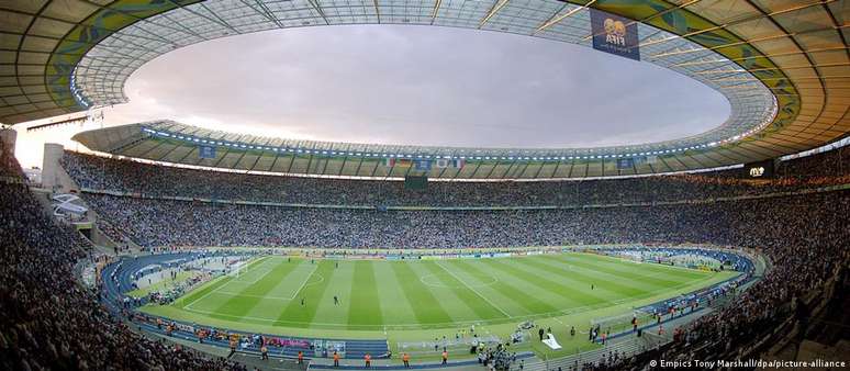 Sede da final da Copa do Mundo de 2006, o Estádio Olímpico de Berlim será palco da decisão da Euro no dia 14 de julho