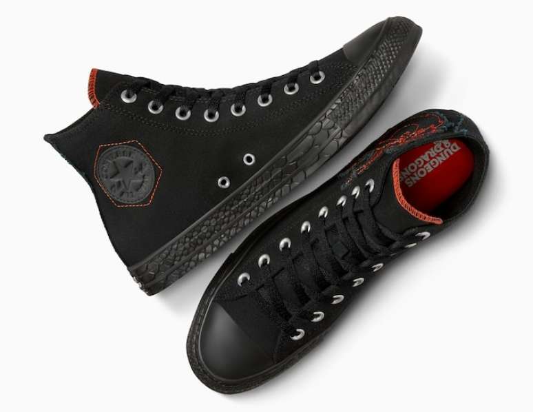 Dungeons & Dragons X Converse Chuck Taylor All Star Preto