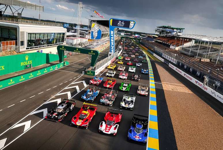 Todos os carros que participarão das 24 Horas de Le Mans 2024