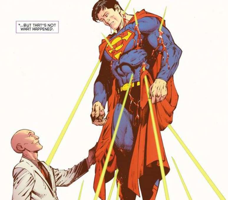 Lex Luthor begins to believe in Superman, even if humanity decides his death (Image: Reproduction/DC Comics) Lex Luthor begins to believe in Superman, even if humanity decides his death (Image: Reproduction/DC Comics)