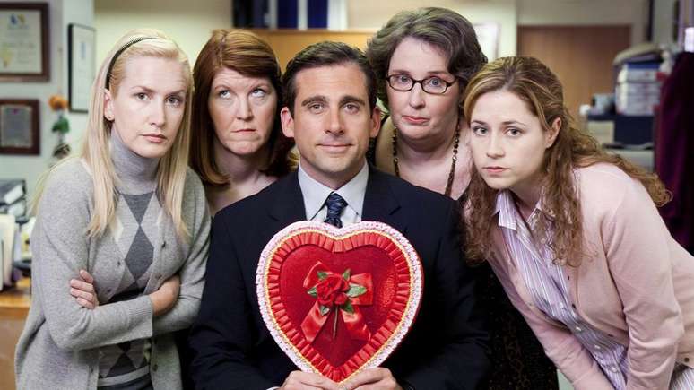 The Office também teve um episódio especial de Dia dos Namorados (Imagem: Divulgação/NBC)