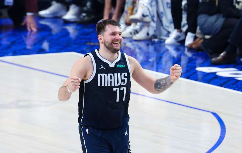 Luka Doncic foi a grande estrela do  Dallas Mavericks 