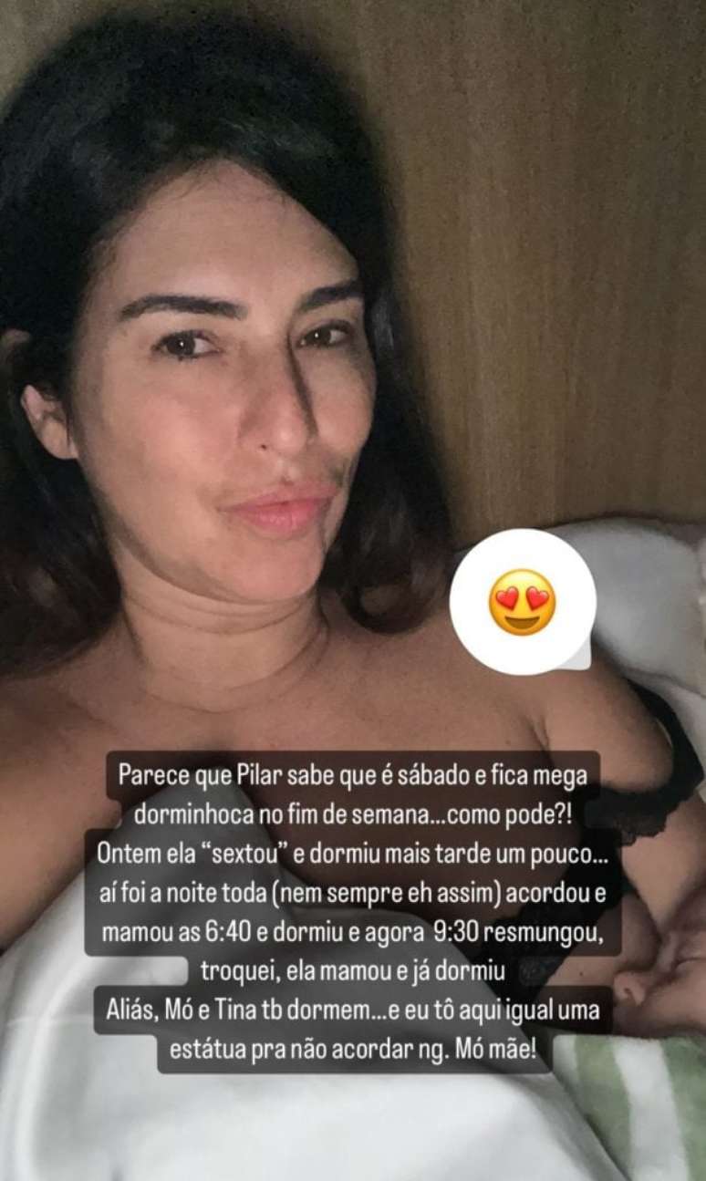 Fernanda Paes Leme shows a cute moment with her daughter Pilar