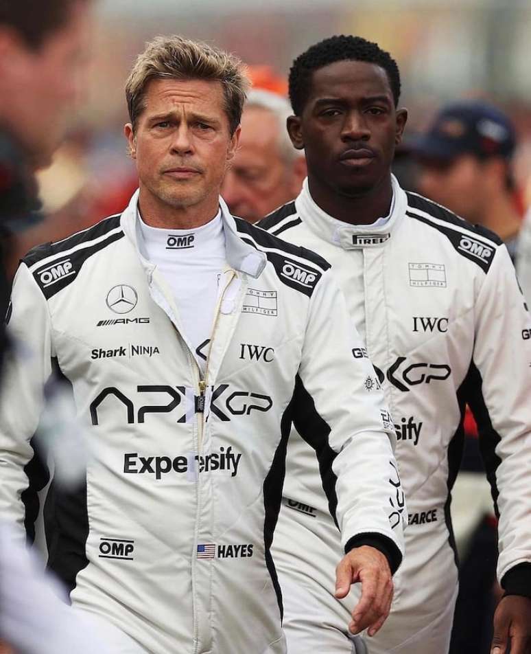 Brad Pitt e Damson Idris estrelam filme sobre a Fórmula 1