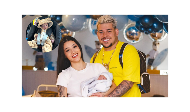 My God!  Bia Miranda reveals her son’s face for the first time and the newborn suffers attacks for her appearance on the web