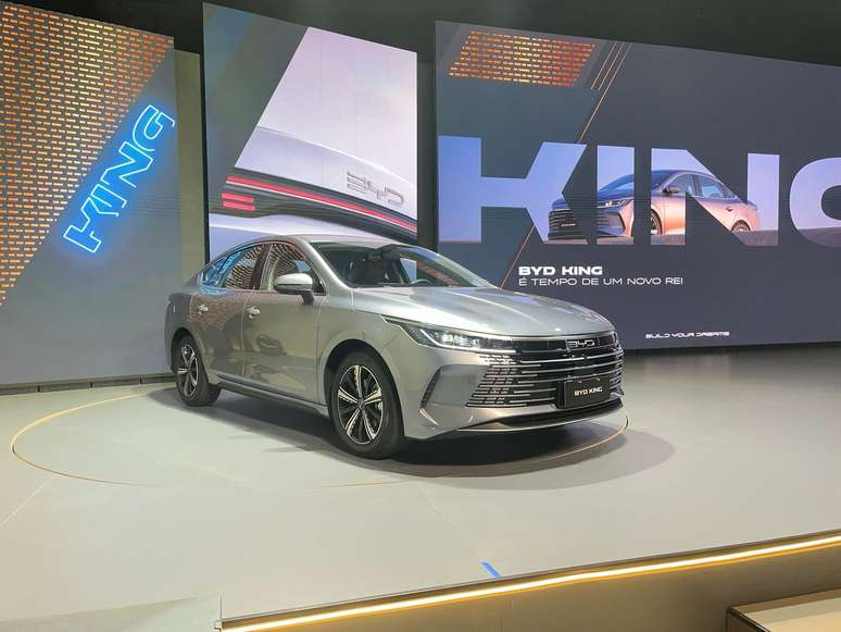 El BYD King GS es la versión más cara del sedán y es un híbrido enchufable