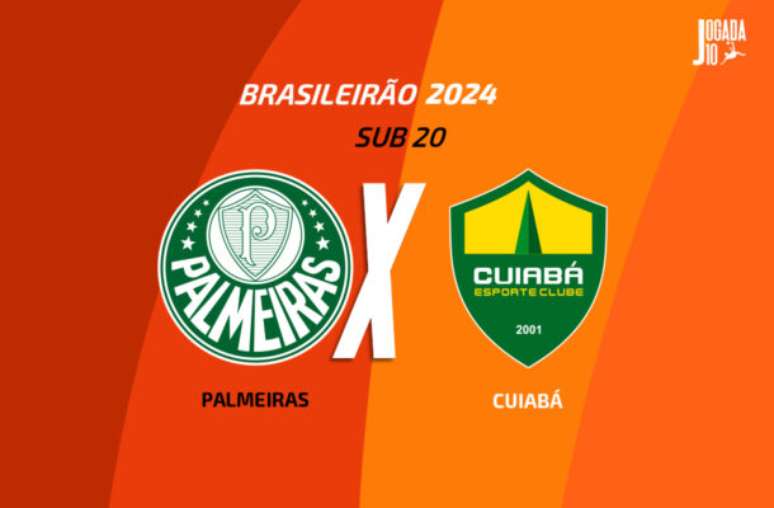 Divulgação/Jogada10 - Legenda: Palmeiras busca mais uma vitória no Campeonato Brasileiro Sub-20