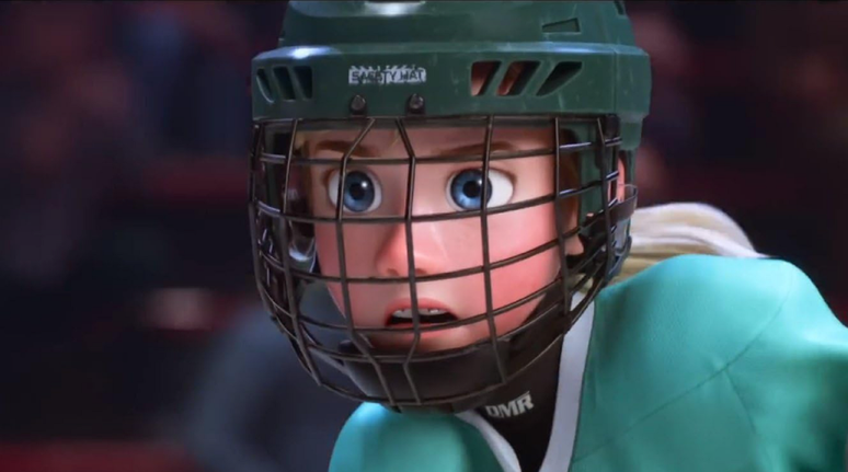 Because she is too anxious, Riley becomes aggressive in her game. (Disclosure/Disney) Because she is too anxious, Riley becomes aggressive in her game. (Disclosure/Disney)