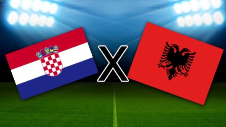 Croácia e Albânia se enfrentam pela Eurocopa.