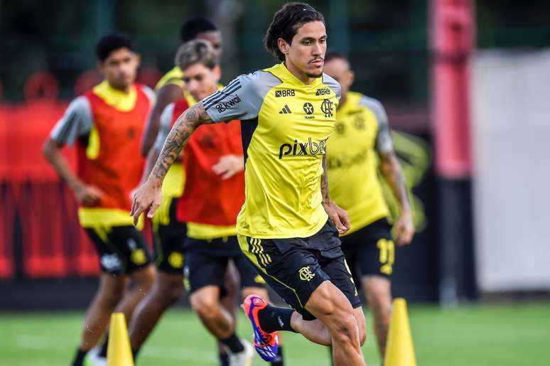 Preparação do Flamengo para enfrentar o Bahia