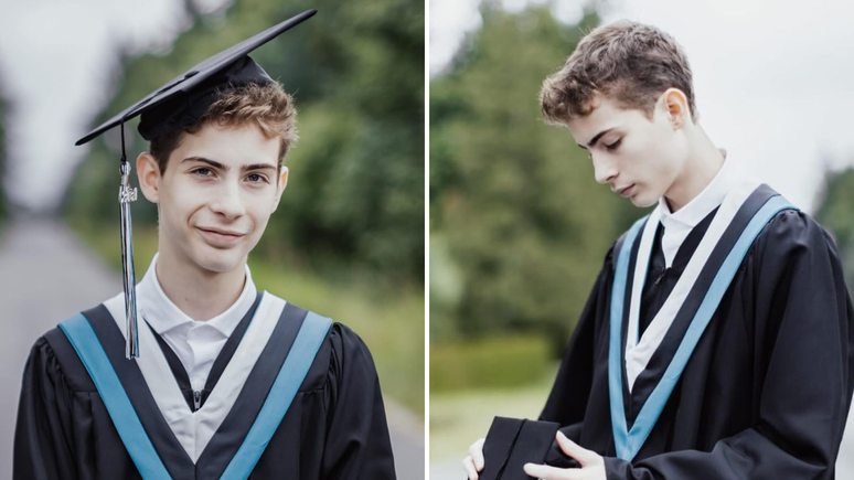 Na terça-feira, 18, o Jacob postou fotos vestido com a beca e alguns momentos da cerimônia, que aconteceu em uma escola de Columbia, no Canadá. 