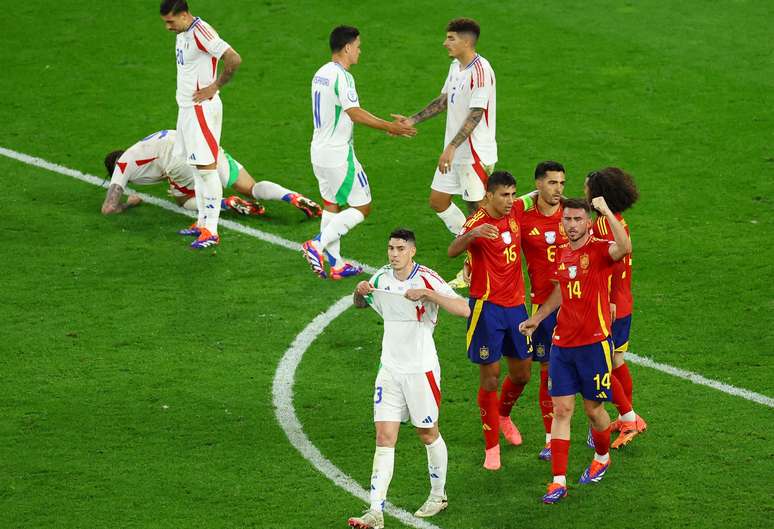 Espanha vence a Itália pela Eurocopa