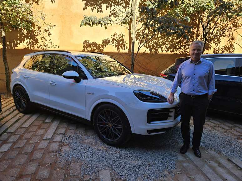 Peter Vogel, CEO da Porsche Brasil: confiança no futuro dos carros elétricos