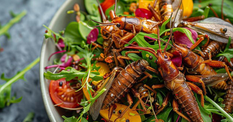 salada de grilo