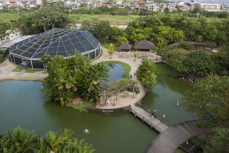 Espaço oferece contato com a natureza e vistas panorâmicas do parque e da cidade