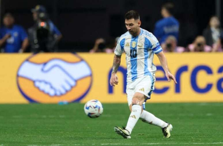 Messi na estreia da Argentina pela Copa América 2024 –