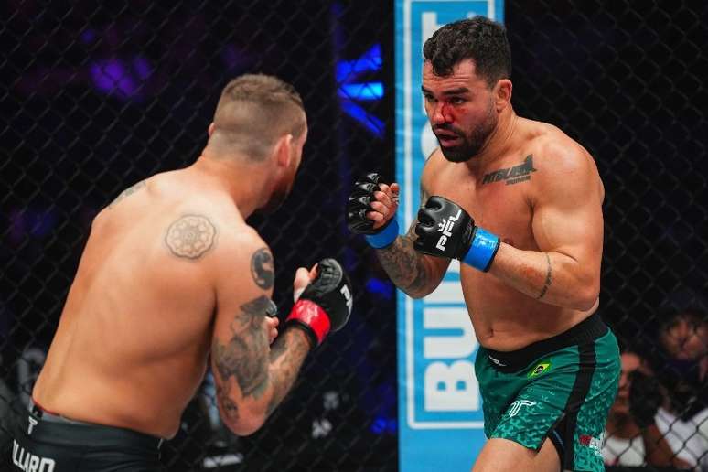 Patricky Pitbull em luta da PFL 