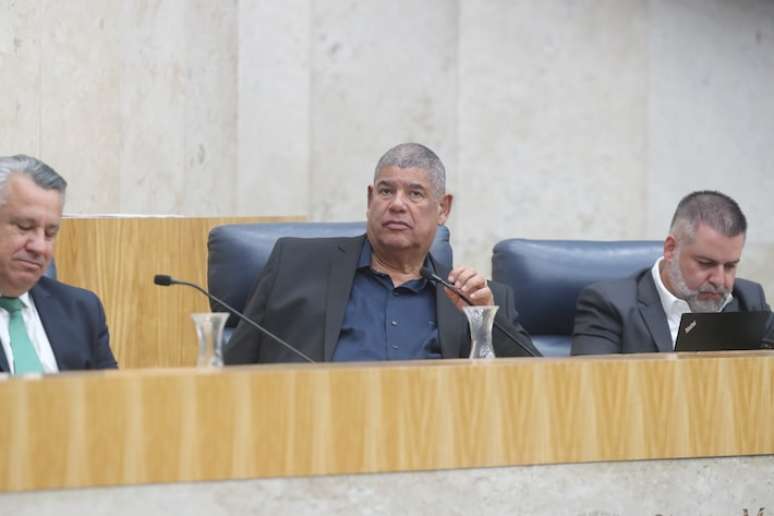 Milton Leite diz que não tentará novo mandato, mas quer apoio para eleger sucessor na presidência da Câmara Municipal de São Paulo em 2025 FOTO ALEX SILVA/ESTADÃO