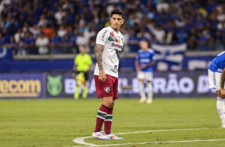 Cano passou mais uma vez em branco com a camisa do Fluminense na temporada –