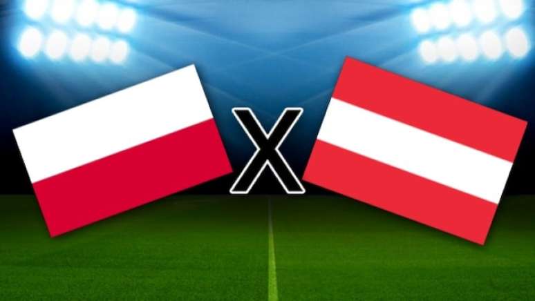 Polônia e Áustria se enfrentam em partida válida pela Eurocopa 2024.