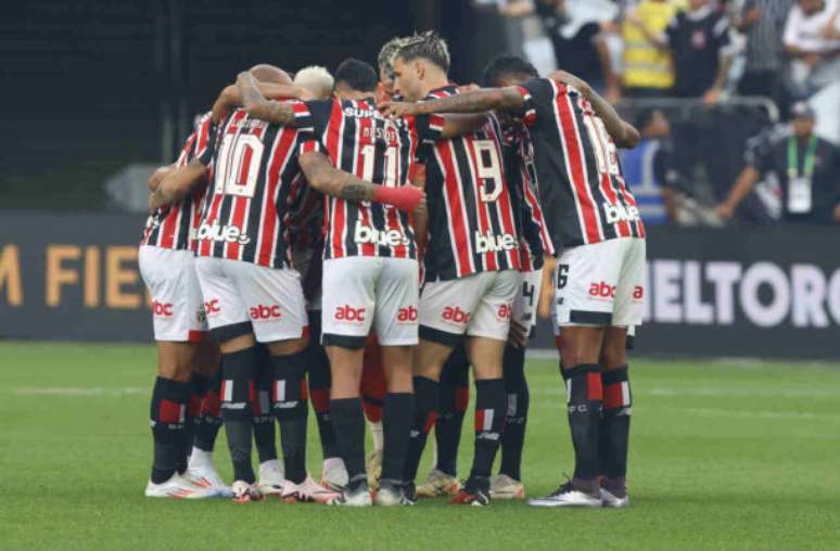 Atualmente, o São Paulo tem cinco jogos sem perder do Vasco –