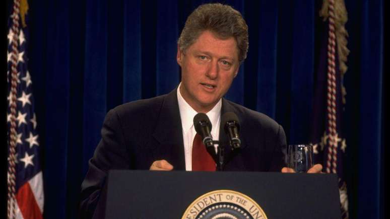 Durante o governo Bill Clinton (foto), Katz foi economista-chefe do Departamento do Trabalho