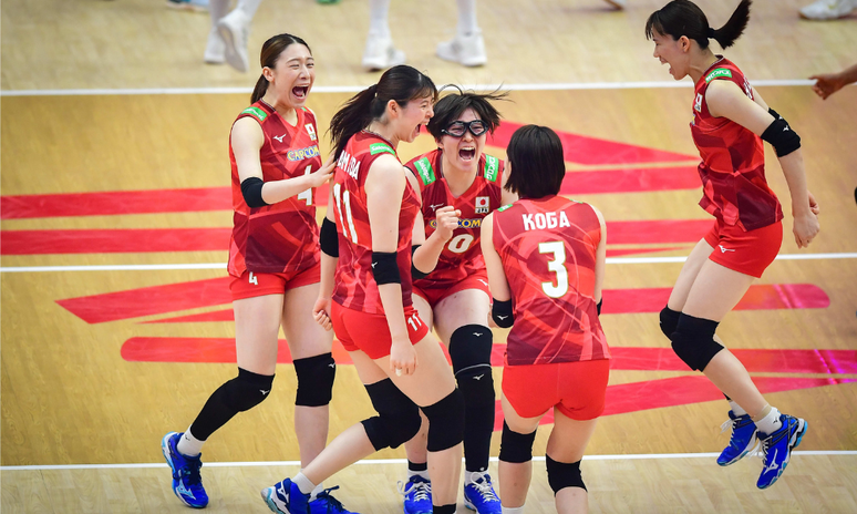Japão fará sua primeira final da VNL feminina 