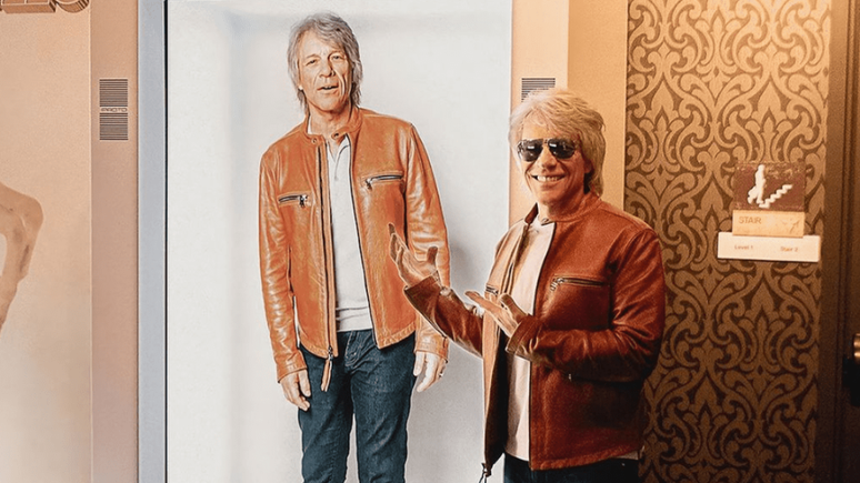 Holograma de Jon Bon Jovi é colocado em bar do cantor em Nashville