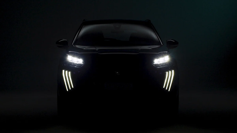 Teaser do novo Peugeot 2008