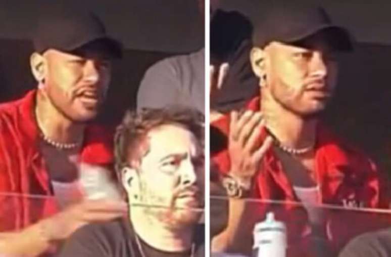 Neymar reage em substituição: 'O Vini?'