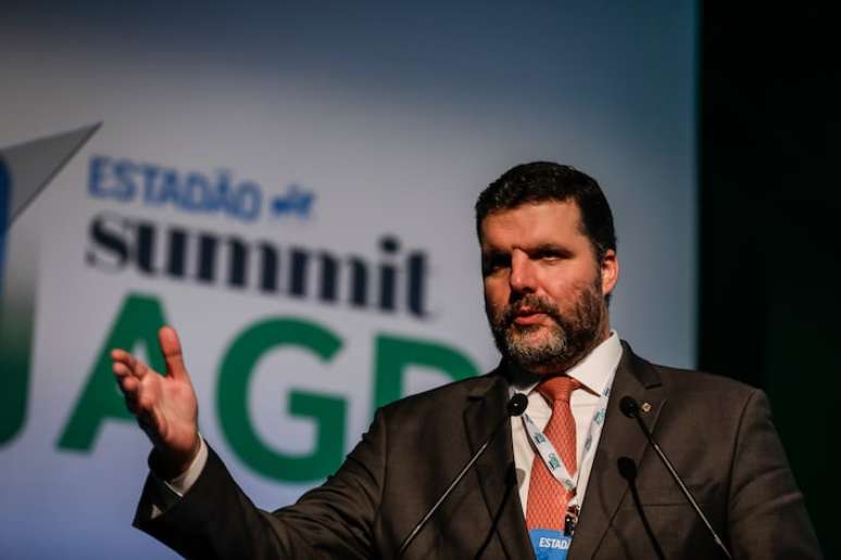 Pedro Lupion, Presidente da Frente Parlamentar de Agropecuaria (FPA), durante o Estadao Summit Agro 2023