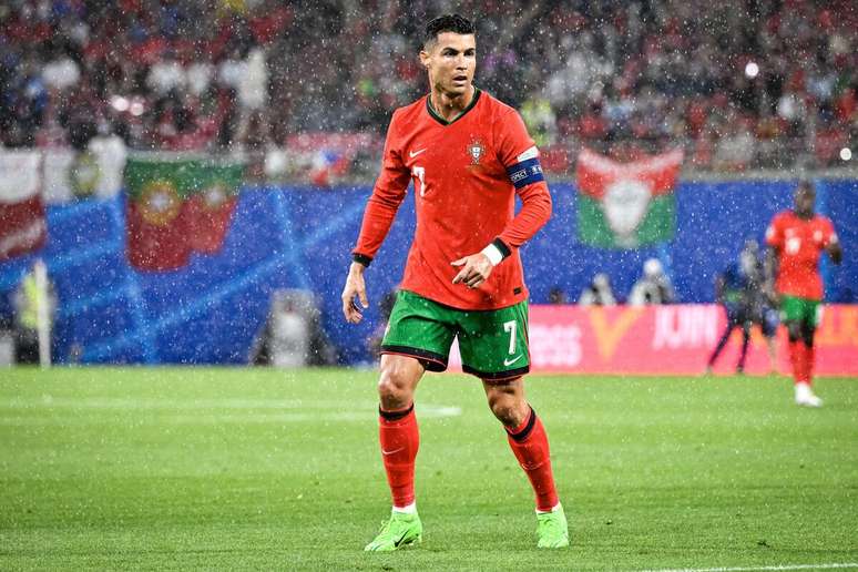 Cristiano Ronaldo (Portugal) durante jogo contra a República Tcheca no dia 19.06.2024