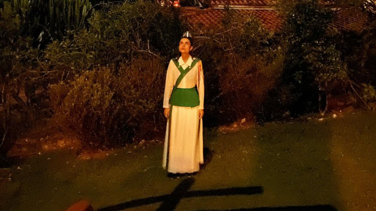 Maria Casadevall recebeu uma insígnia da Estrela, que representa a sua dedicação à doutrina