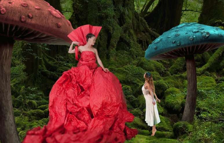 Momix adaptou o mundo de sonhos de Lewis Carroll para os palcos na montagem 'Alice', coreografada por Moses Pendleton, criador do grupo, que tem 44 anos e passa mais uma vez pelo Brasil.